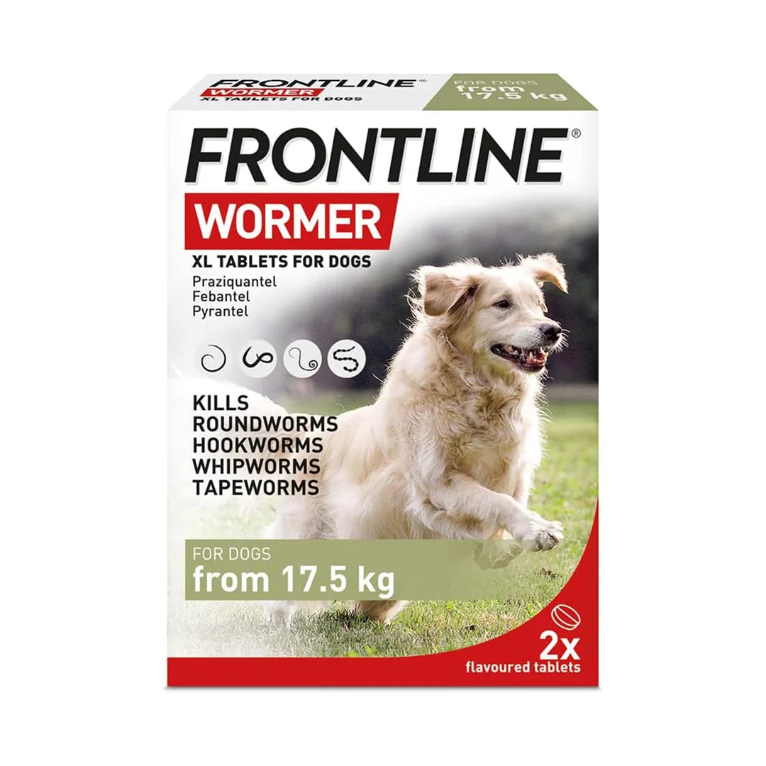 FRONTLINE WORMER - XL Dog Deworming Tablets - Pack of 2