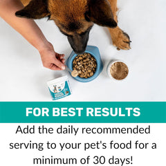 NutriPaw Dental Powder for Dogs & Cats – Clean Teeth, Healthy Gums & Fresh Breath – Reduces Plaque & Tartar – No Brushing Needed – Lasts Up to 6 Months