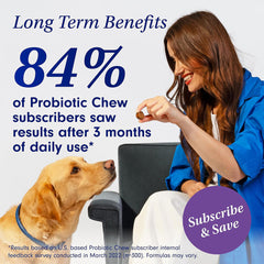 PetLab Co. Probiotics for Dogs – Pack of 1 (30 Soft Chews) – Supports Gut Health, Occasional Diarrhea, Digestive Health & Seasonal Allergies – Salmon Flavour