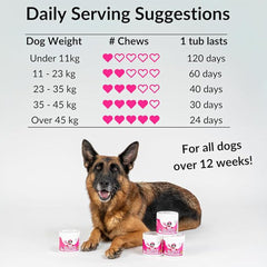 NutriPaw All-Itch Immunity Treats for Dogs – Soothe Itchy Paws, Ears & Skin – Stop Scratching and Licking – For All Breeds and Sizes