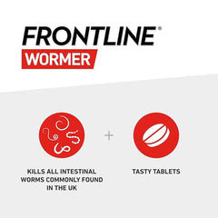 FRONTLINE WORMER - Dog Deworming Tablets - Pack of 2