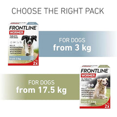 FRONTLINE WORMER - XL Dog Deworming Tablets - Pack of 2