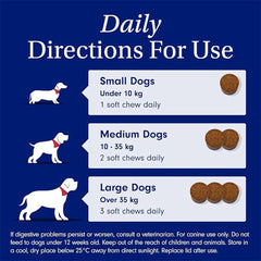 PetLab Co. Probiotics for Dogs – Pack of 1 (30 Soft Chews) – Supports Gut Health, Occasional Diarrhea, Digestive Health & Seasonal Allergies – Salmon Flavour
