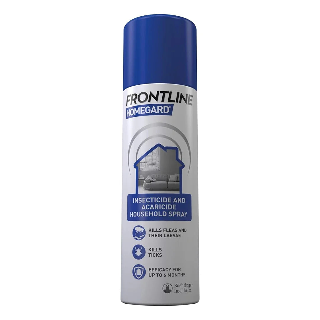 FRONTLINE HomeGard Flea & Tick Household Spray – 500ml, Effective Home Flea Treatment for Carpets, Rugs & Pet Bedding