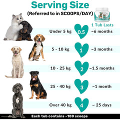 NutriPaw Dental Powder for Dogs & Cats – Clean Teeth, Healthy Gums & Fresh Breath – Reduces Plaque & Tartar – No Brushing Needed – Lasts Up to 6 Months