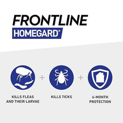 FRONTLINE HomeGard Flea & Tick Household Spray – 500ml, Effective Home Flea Treatment for Carpets, Rugs & Pet Bedding
