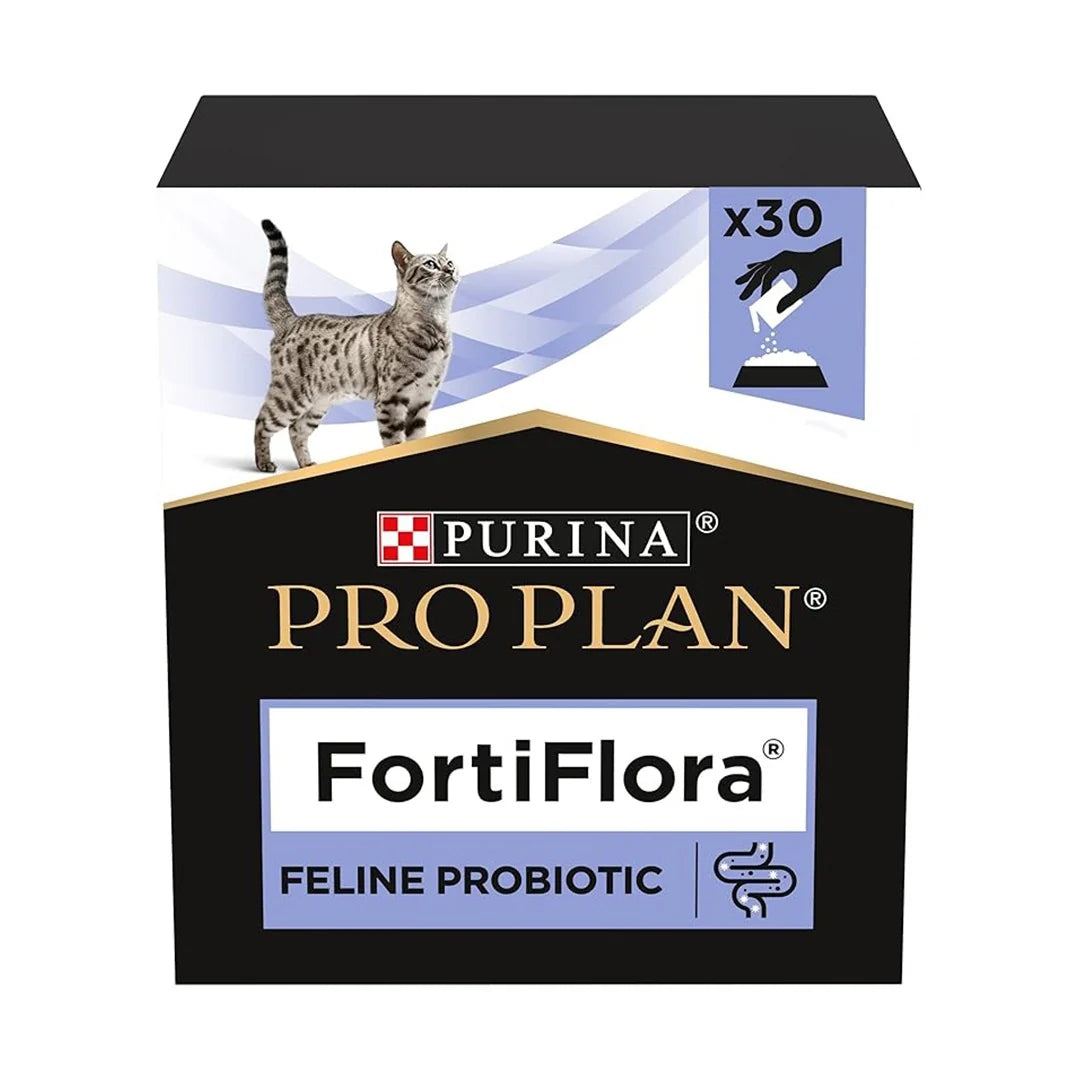PRO PLAN Fortiflora Probiotic Supplement for Cats - 30 Individual Sachets of 1g