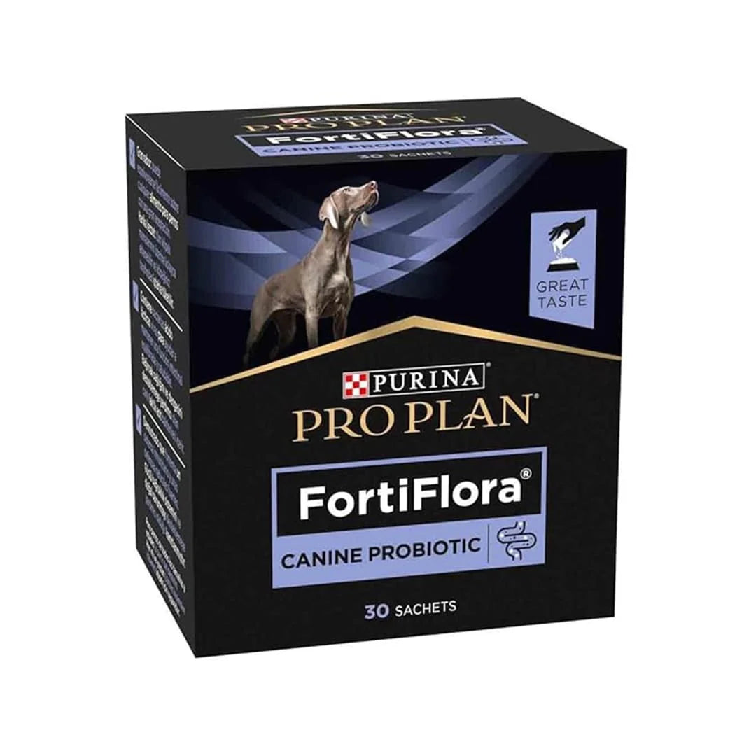 PRO PLAN Fortiflora Probiotic Supplement for Dogs - 30 Individual Sachets of 1g