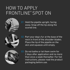 Frontline Spot On Flea & Tick Control for Large Dogs (20-40kg) – Single Pipette, Vet-Strength Treatment